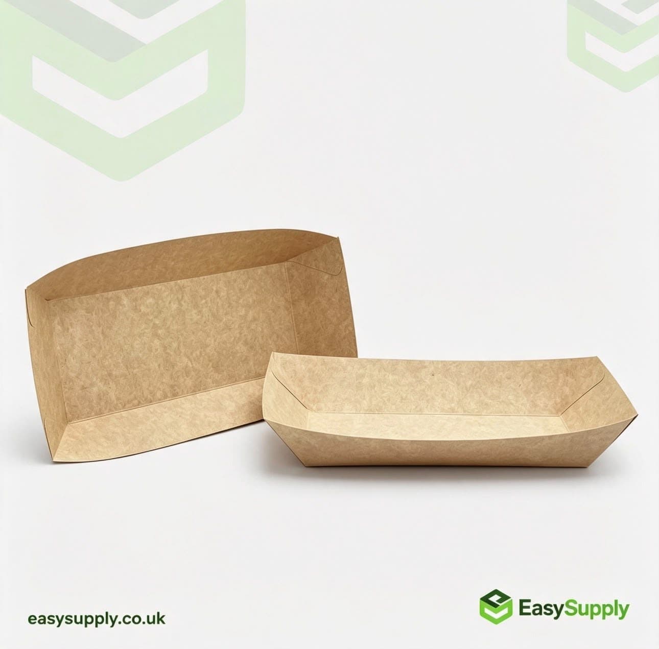 Large Takeaway Kraft Chippy Tray
