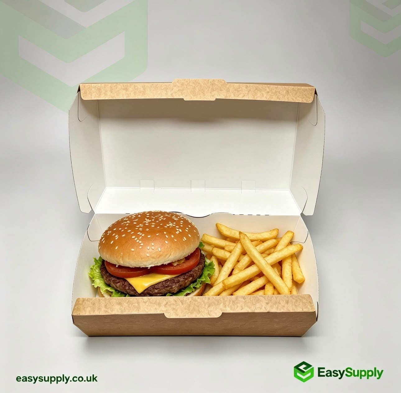 HP10 Takeaway Kraft Lunch Box