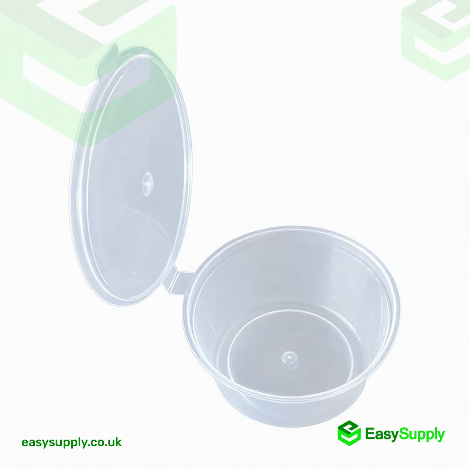 3 Oz Hinged Sauce Cups