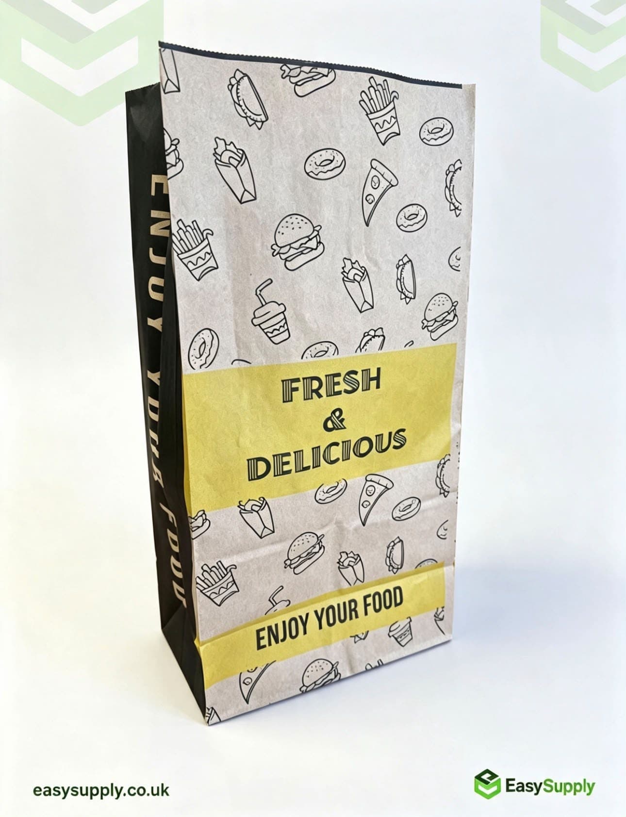 R8 Brown Takeaway Bag