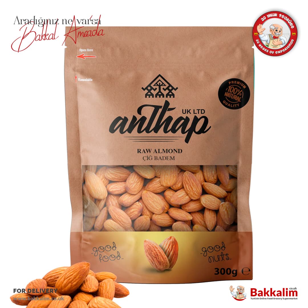 Anthap Almond Raw 300 G