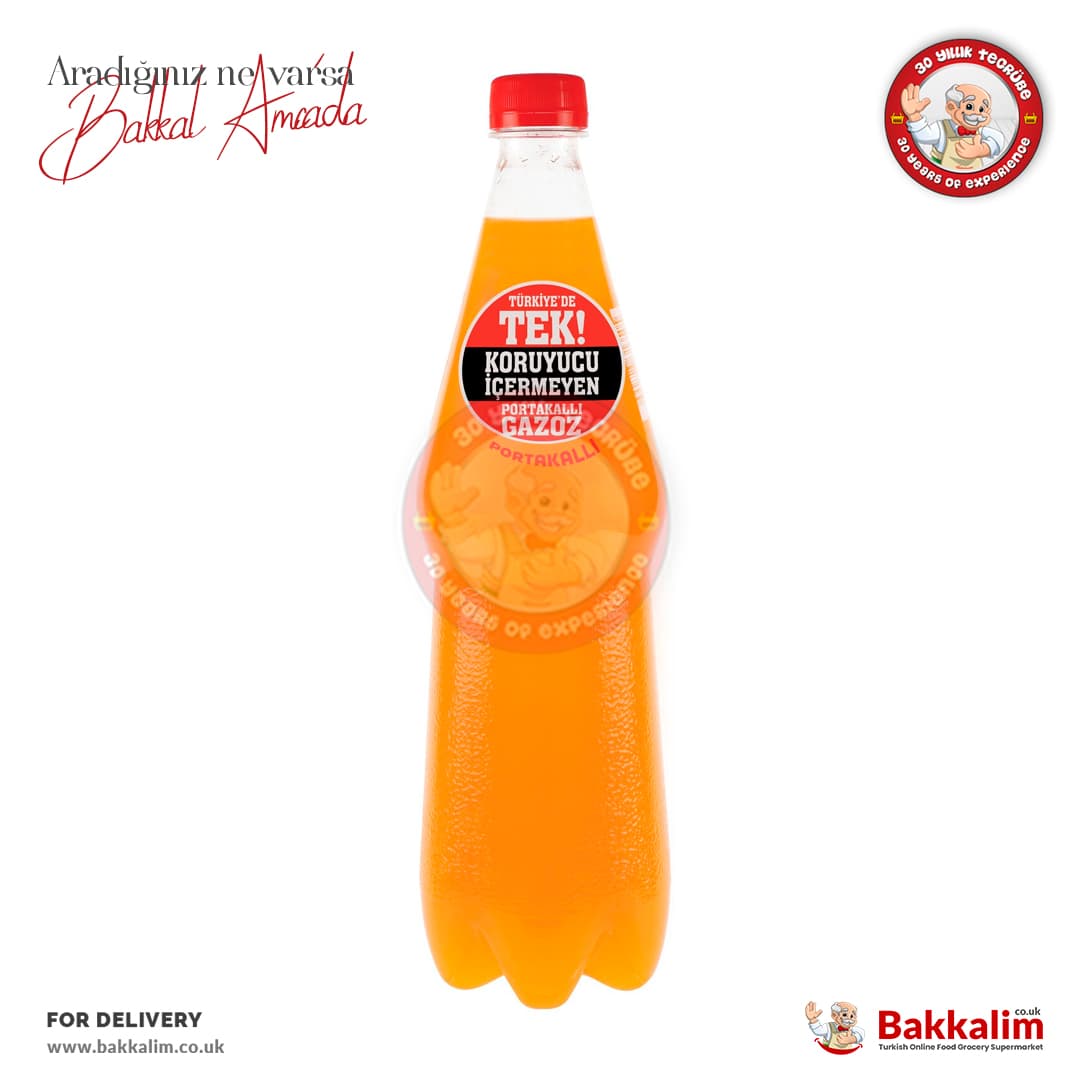 Uludag Orange flavour Soda 1000 ml