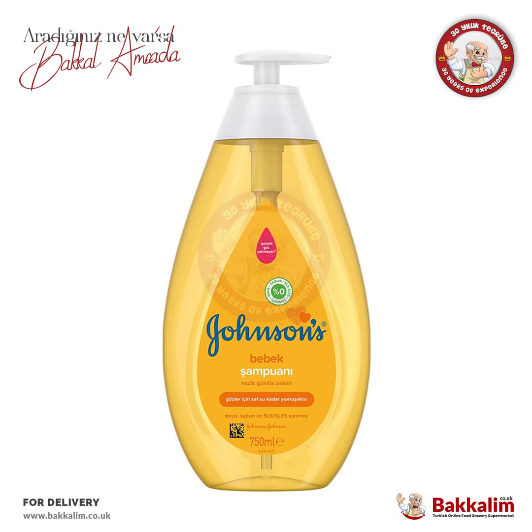 Johnson's Classic Baby Shampoo 750 ml