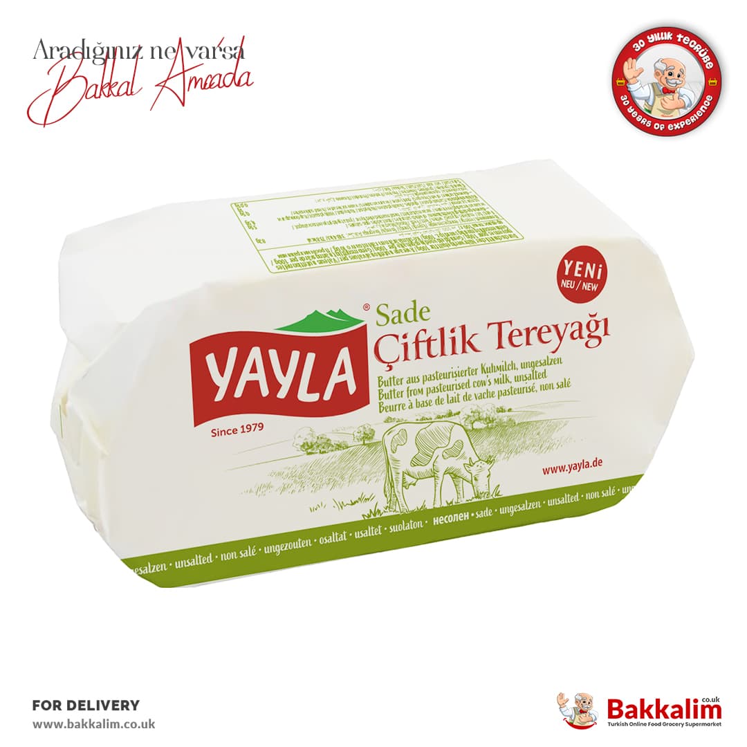 Yayla Farm Butter Unsalted 250 G