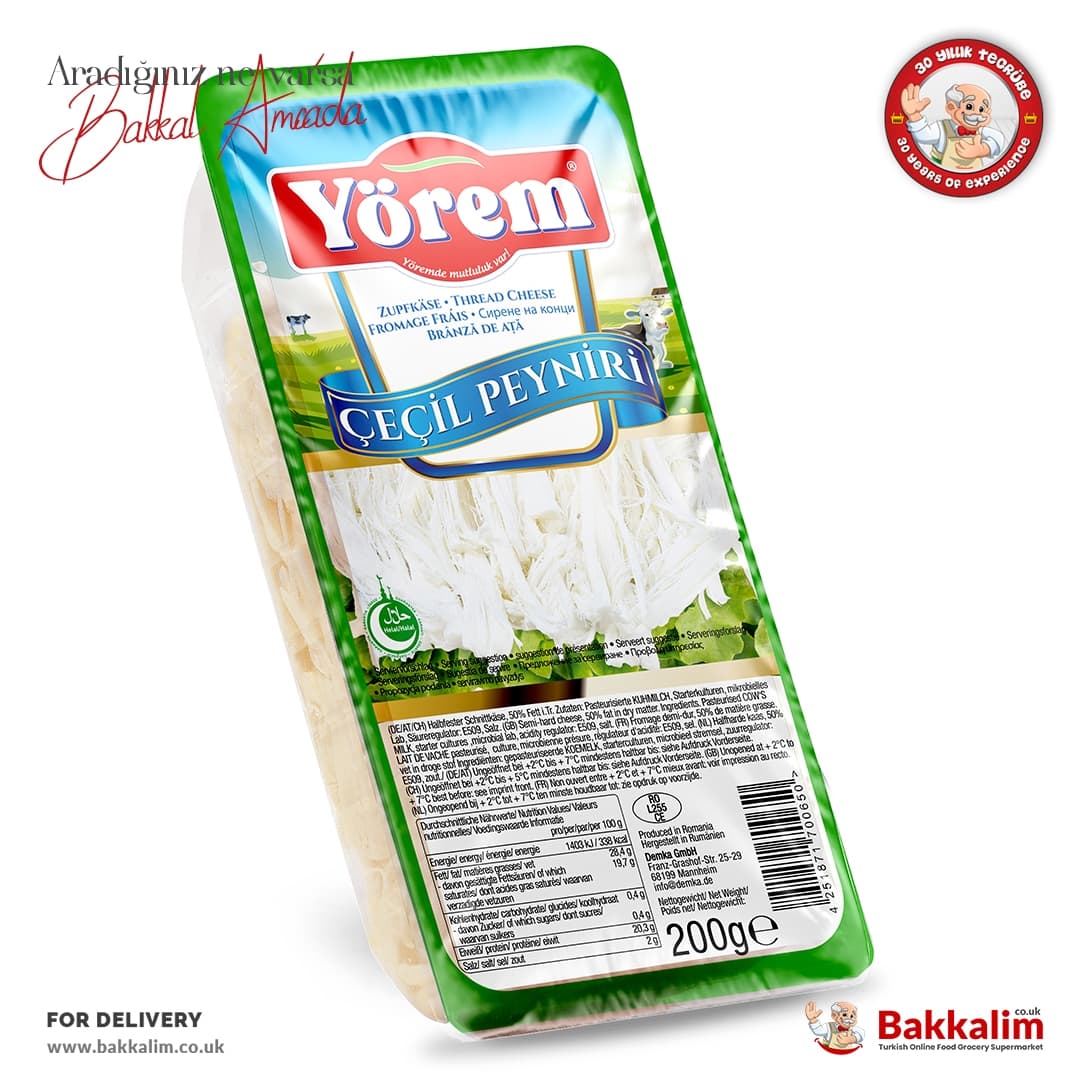 Yorem 150 G Thread Cheese