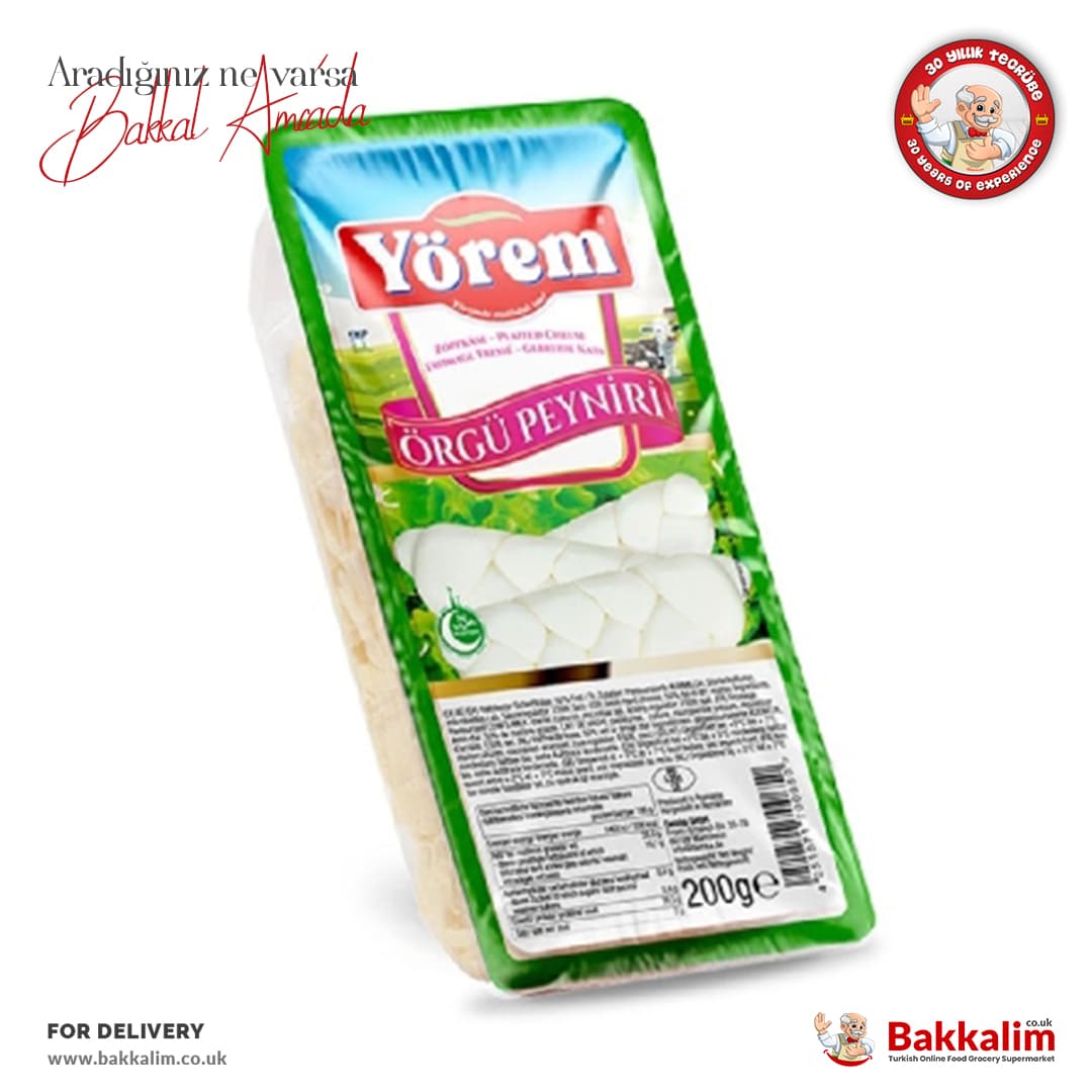 Yorem Plaited Cheese 200 G