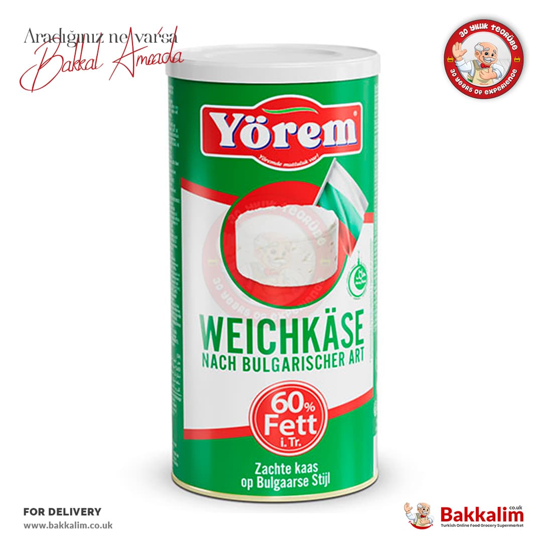 Yorem %60 Fat Bulgarian type White Cheese N800 G