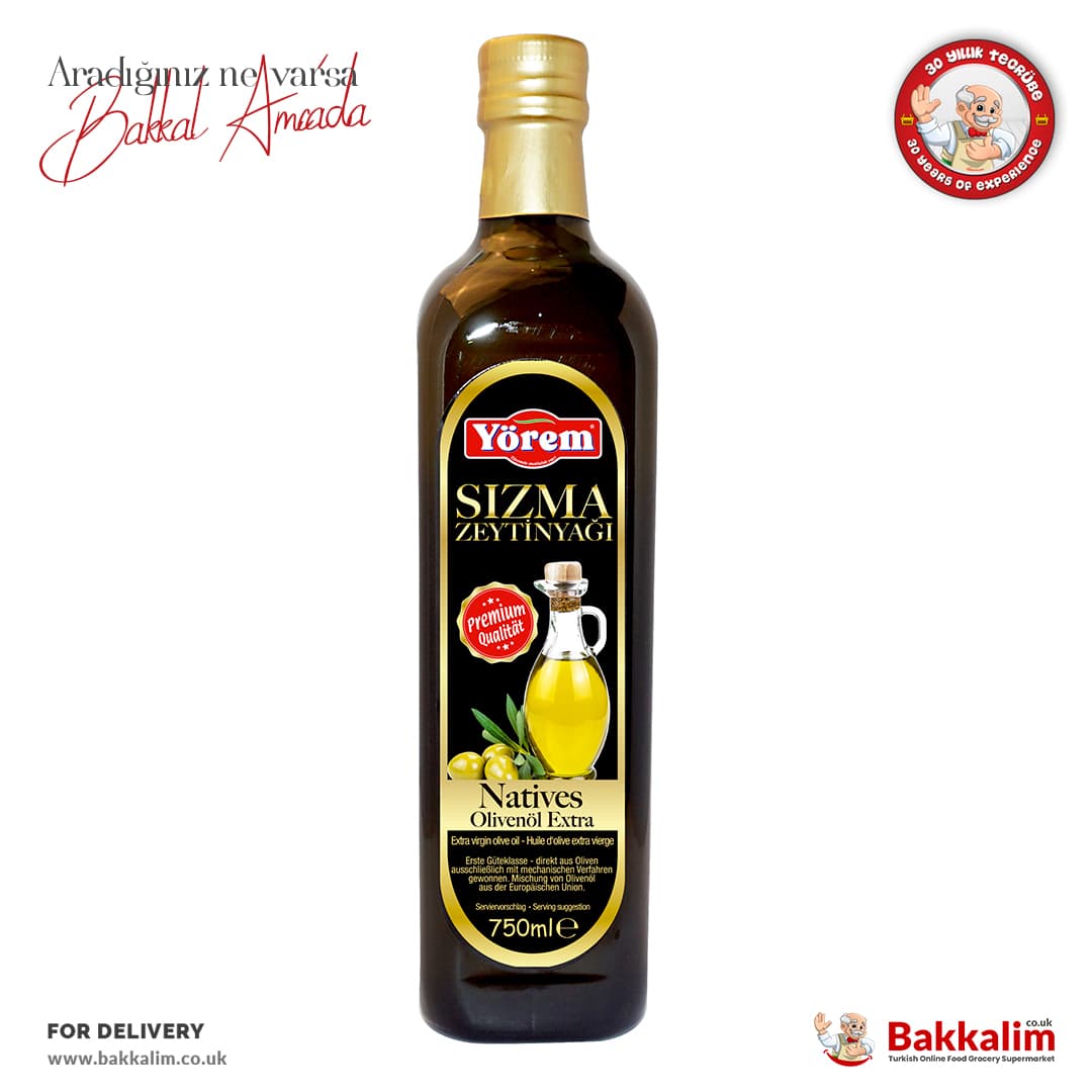 Yorem Extra Virgin Olive Oil Natural 750 ml