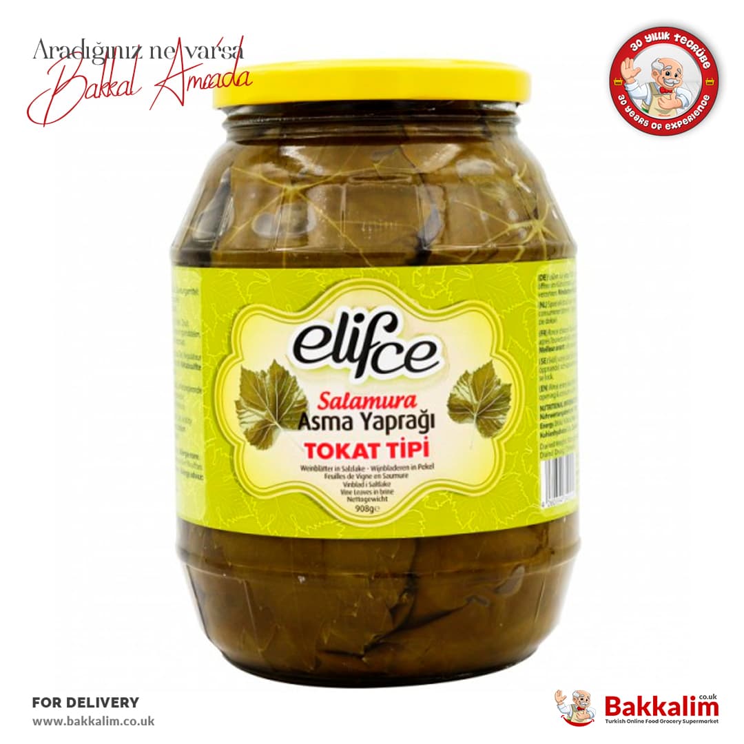 Elifce Vine Leafs in Brine 908 G