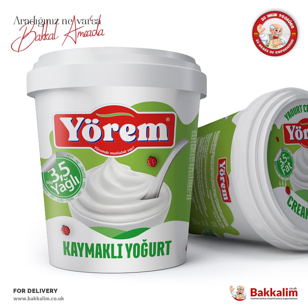 Yorem Creamy Yoghurt 3.5 Fat 1000 G