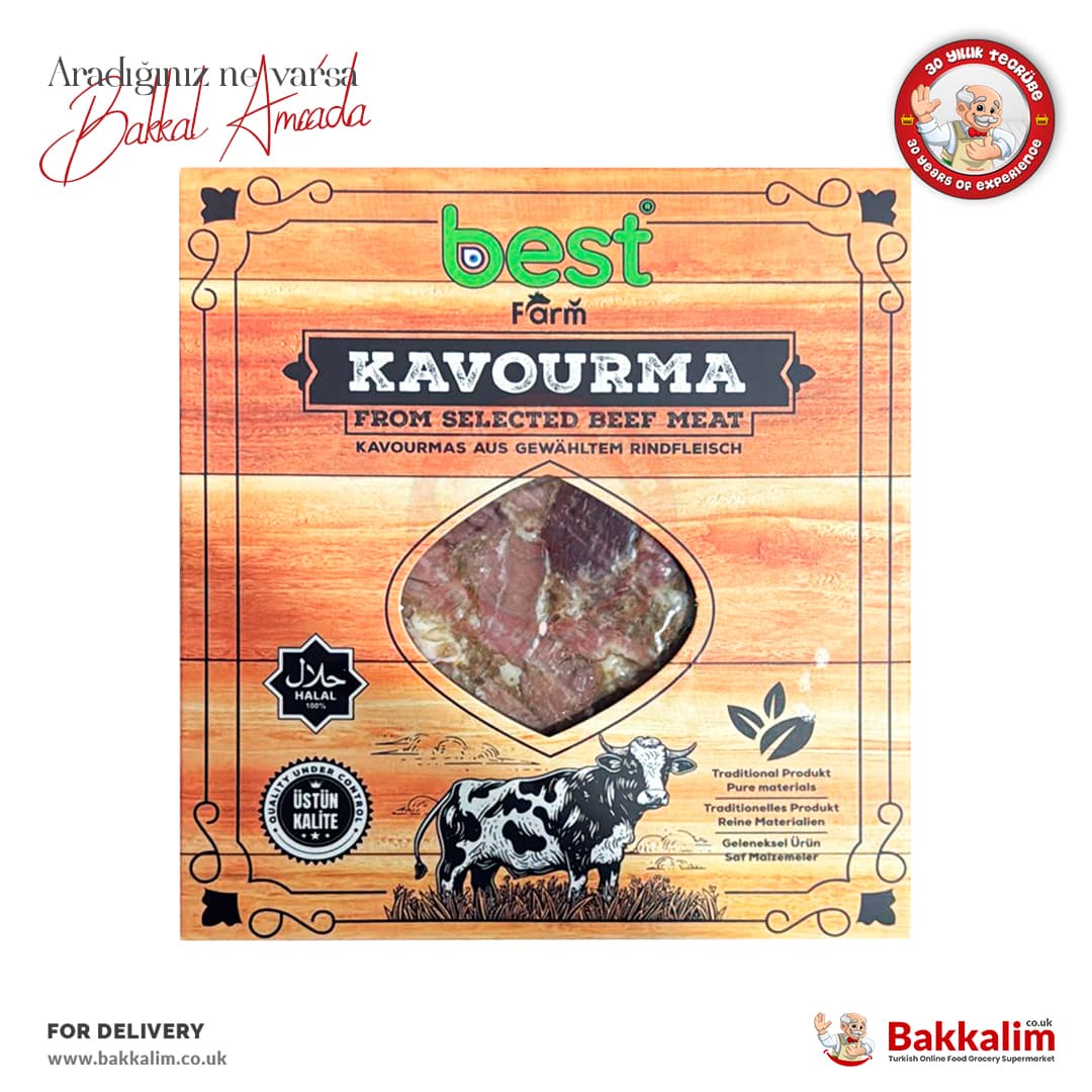 Best Farm Beef Meat Kavourma 120 G