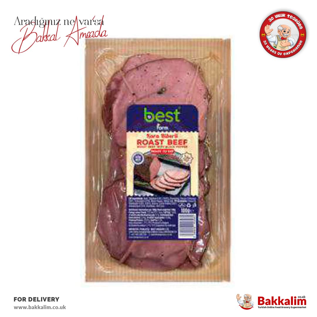 Best Farm Roast Beef With Black Pepper 100 G