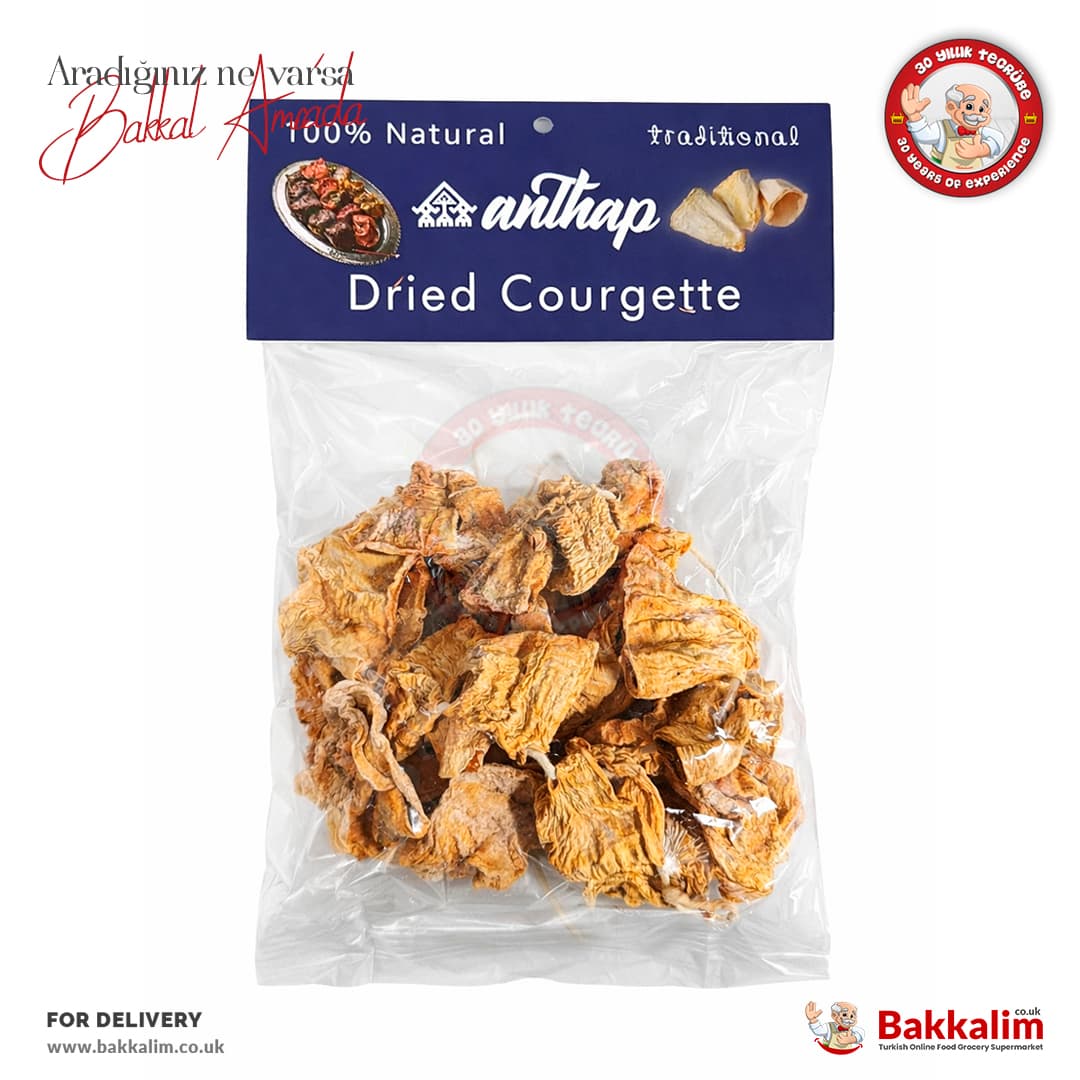 Anthap Dried Courgette %100 Natural 23 - 25 Pcs