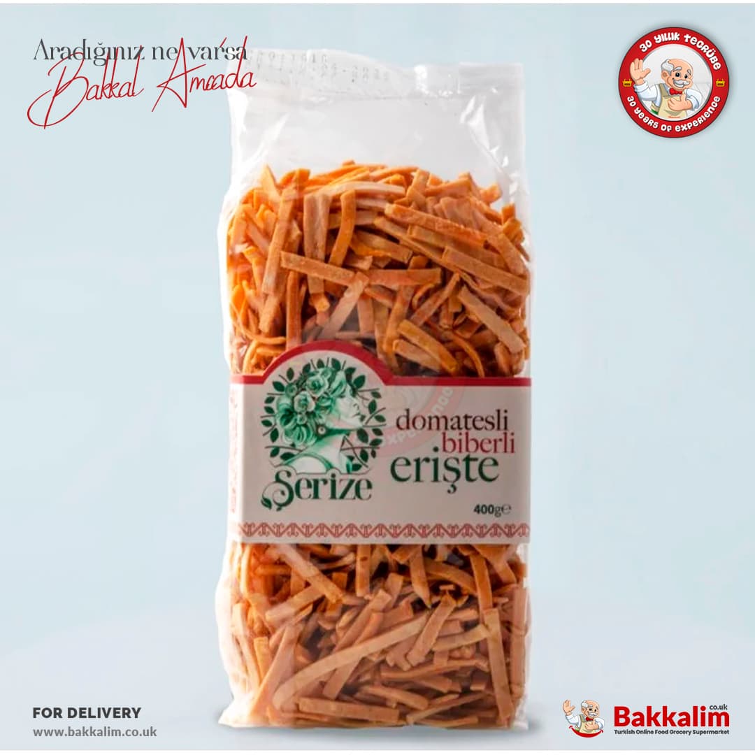 Serize Tomato and Pepper Turkish Noodle 400 G