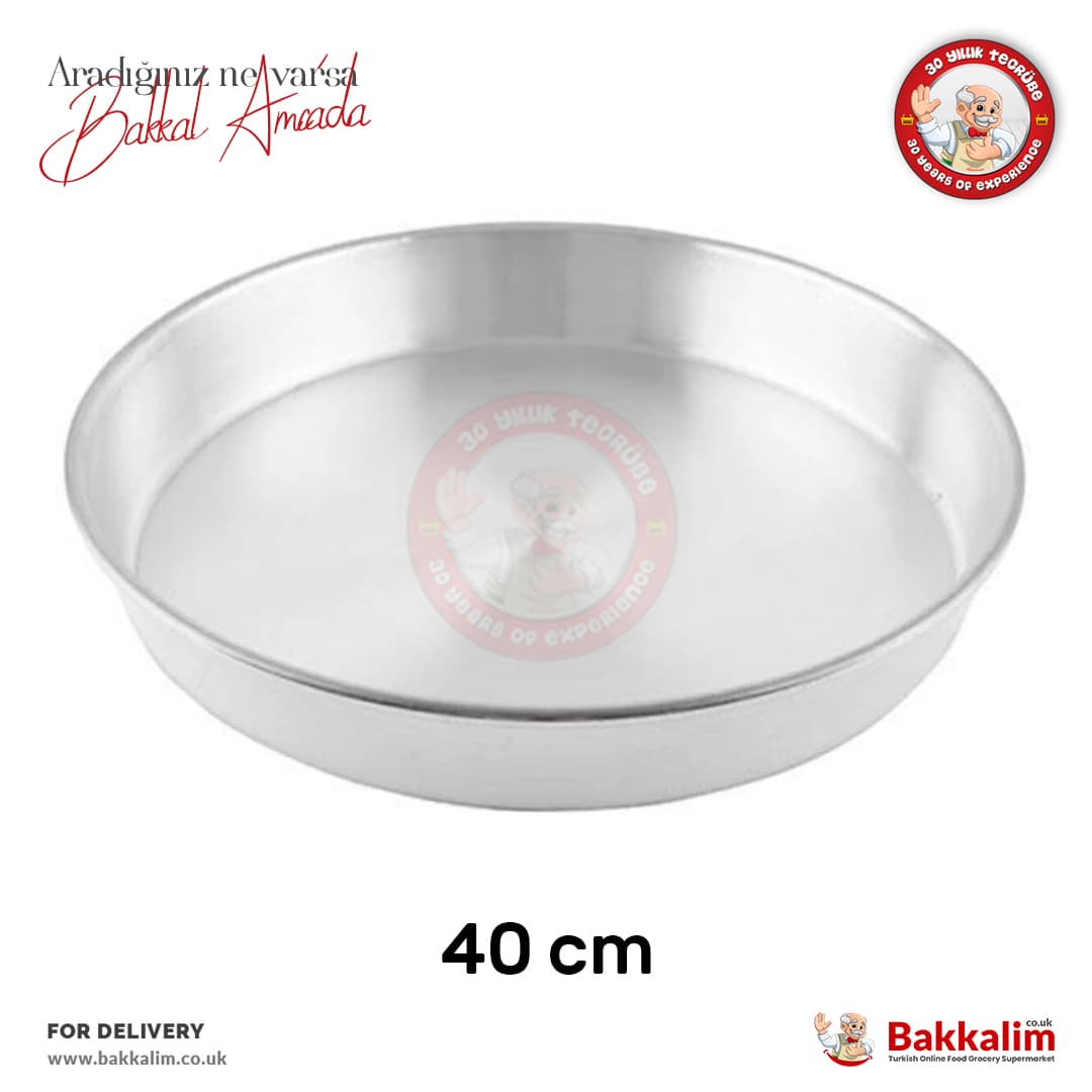 Arkar 40 cm Aluminium Pizza Borek Tray