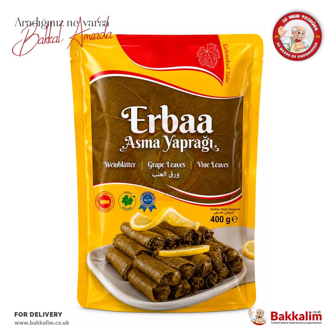 Sarim Erbaa Pickled Grape Vine Leaves N400 G