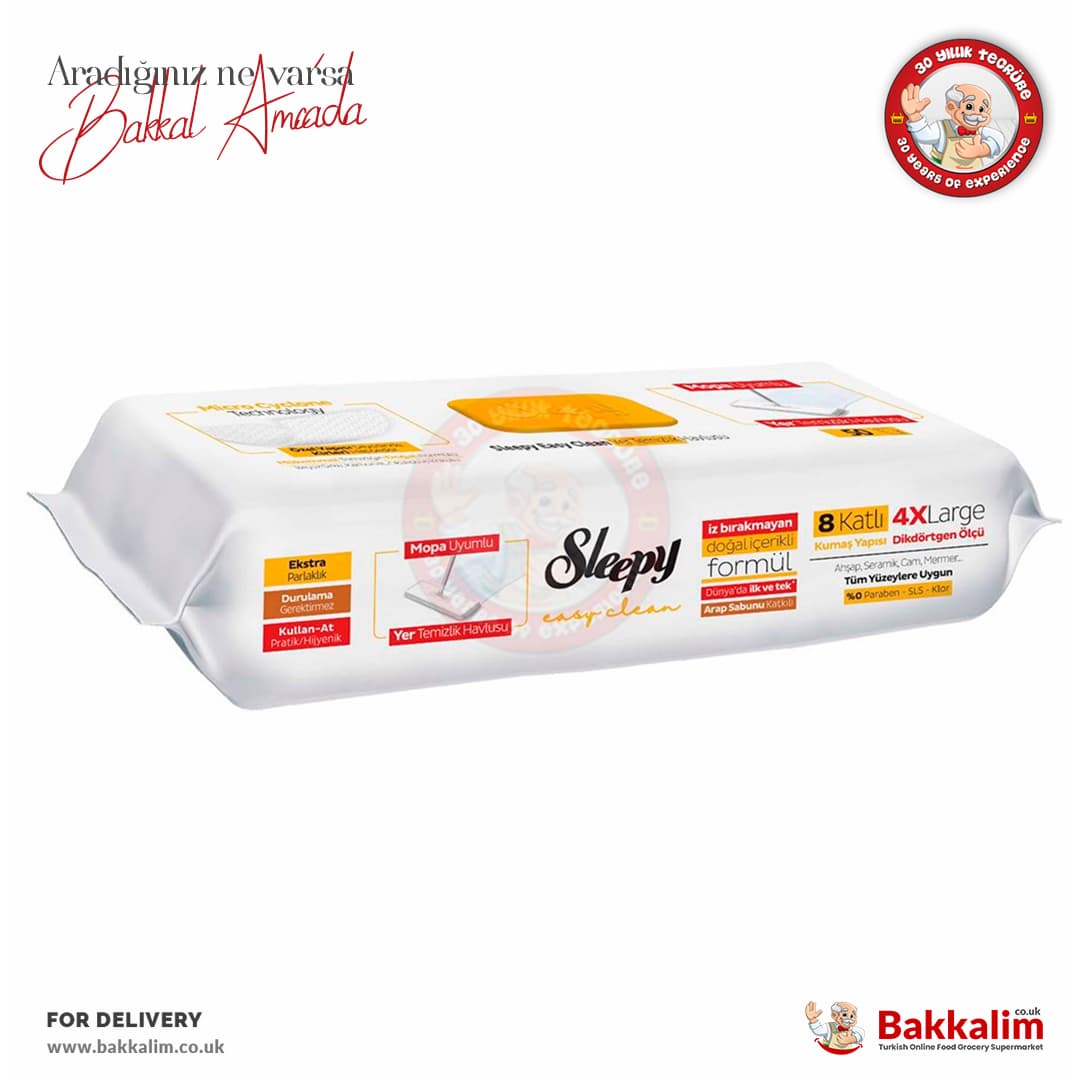 Sleepy Mob Arabic Soap Surface Cleaning Wipes 50 Sheets