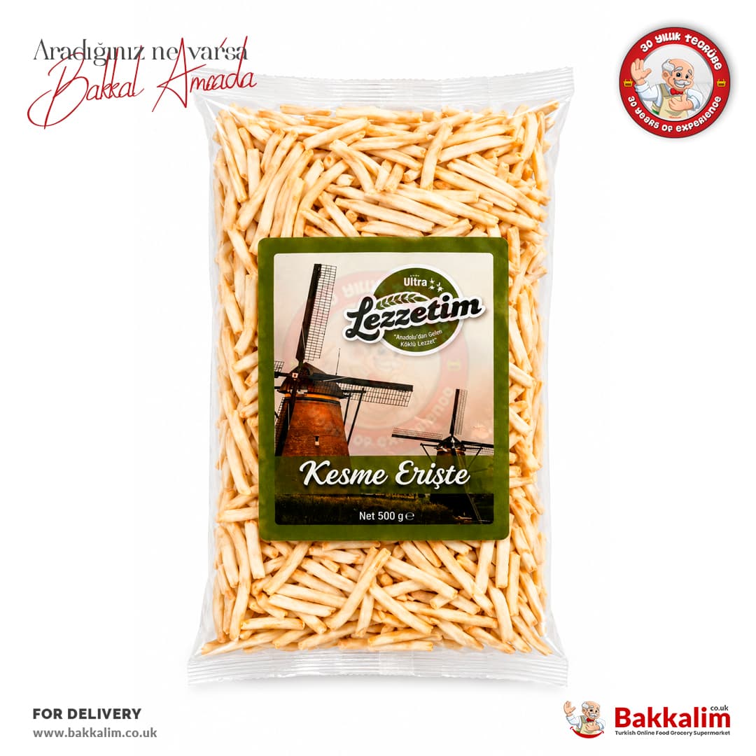 Lezzetim Cut Eriste Noodles 500 G