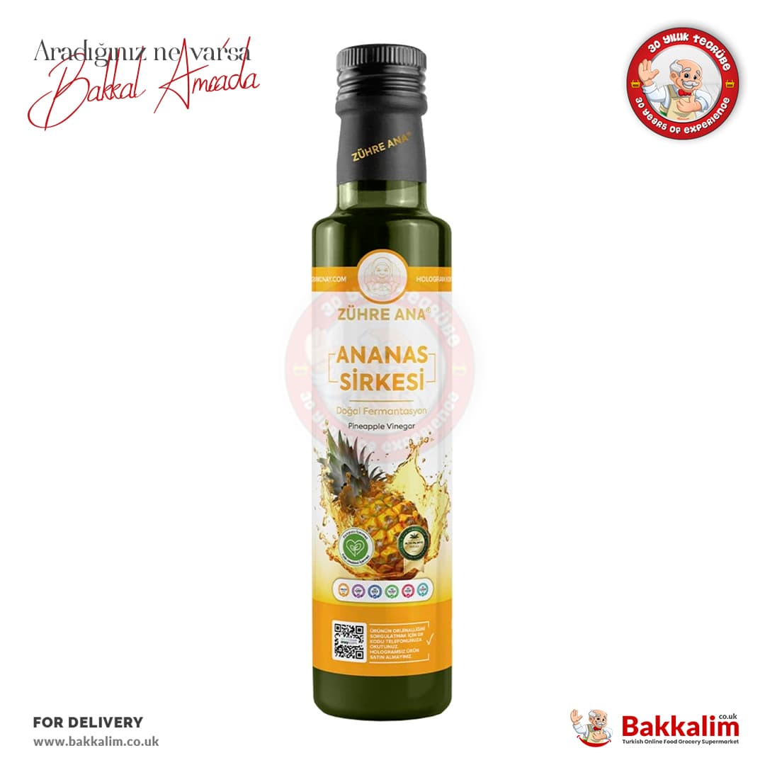 Zuhre Ana Pineapple Vinegar Natural 500 ml