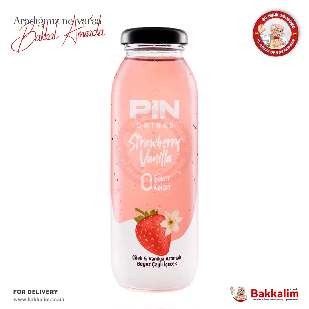 PIN Strawberry & Vanilla Drink 250 ml