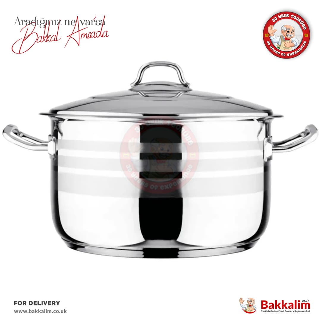 Vossa Mutfak 30 cm Deep Cooking Pot
