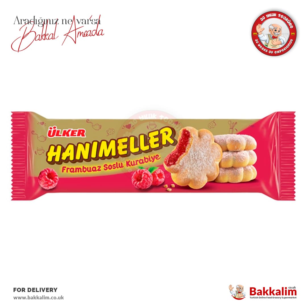 Ulker Hanimeller Raspberry sauce Cookies 94 G