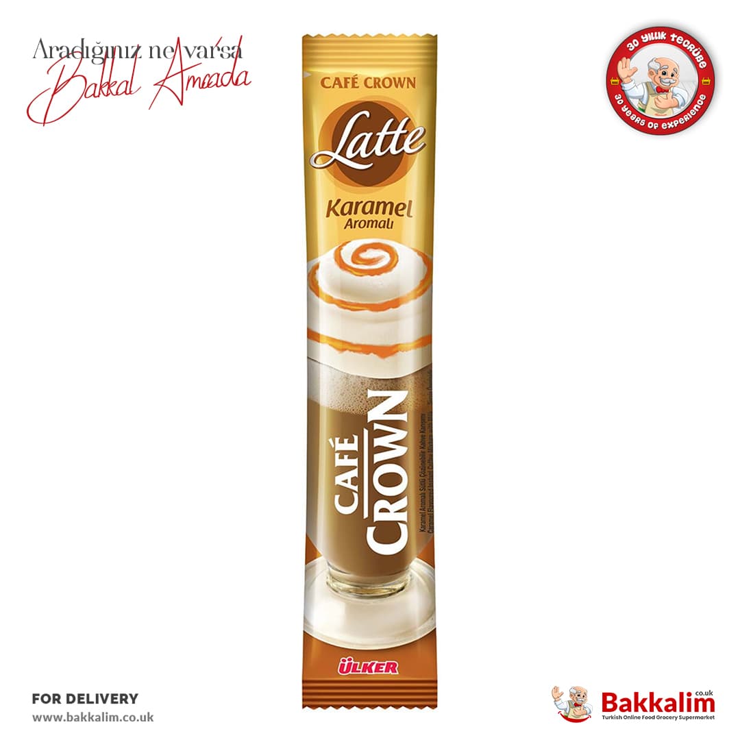 Cafe Crown Latte With Caramel 17 G