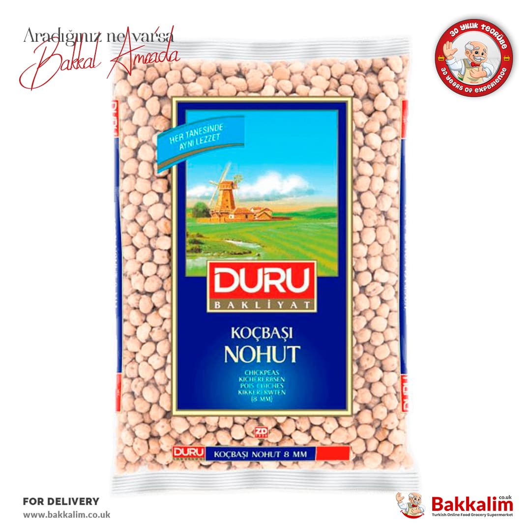 Duru Domestic Kocbasi Chickpeas 8 Mm 2000 G