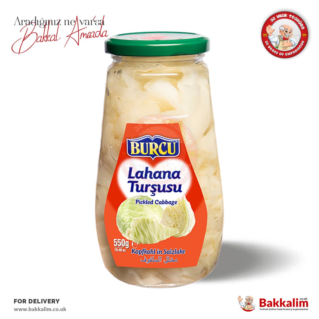 Burcu Pickled Cabbage 550 G