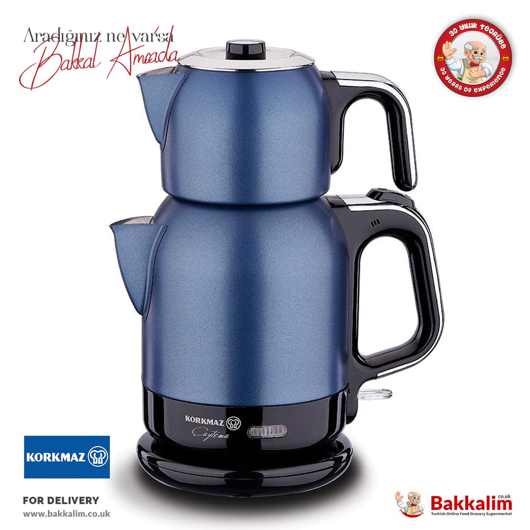 Korkmaz Caytema Azura Electricly Tea Pot Set A331-07