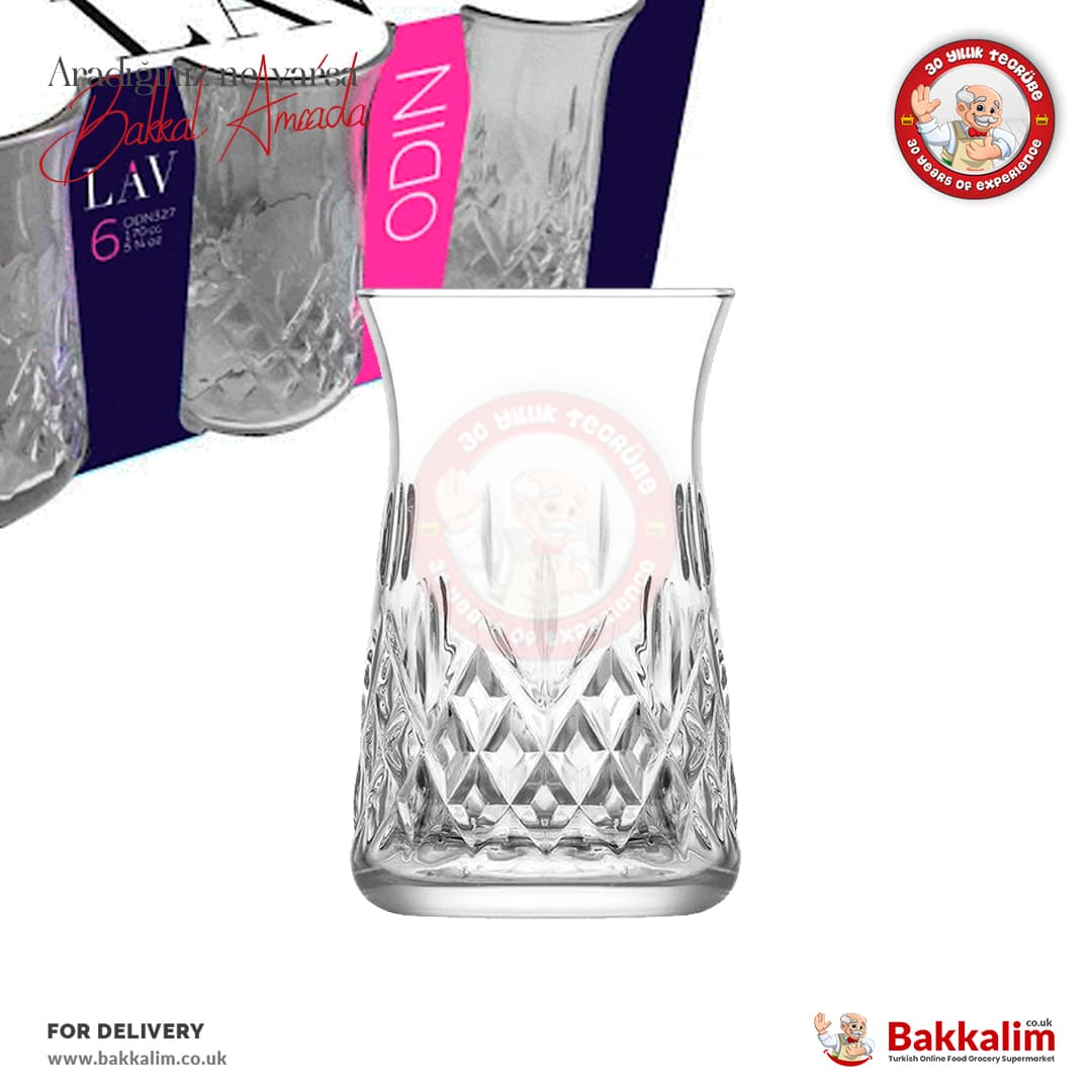 LAV Odin Tea Glass 170 cc 6 Pcs