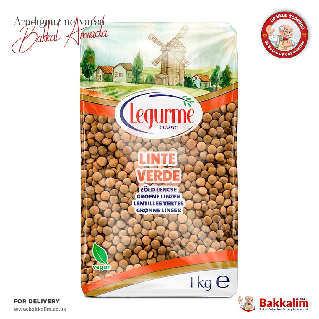 Legurme Classic Green Lentils 1000 G