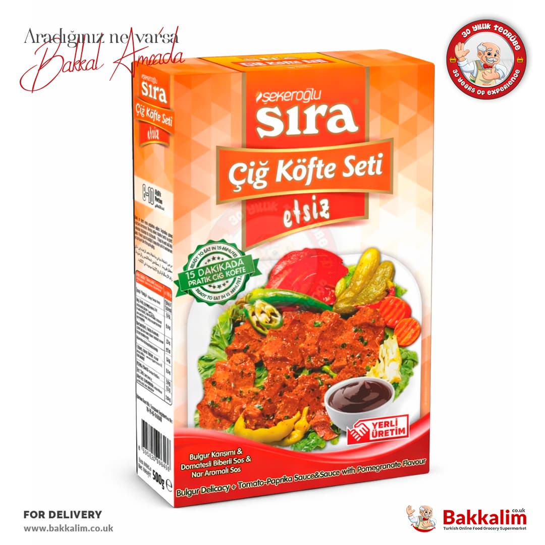 Sekeroglu Sira Cigkofte Set 500 G