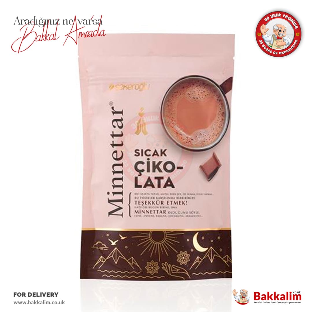 Sekeroglu Minnettar Hot Chocolate Powder 200 G