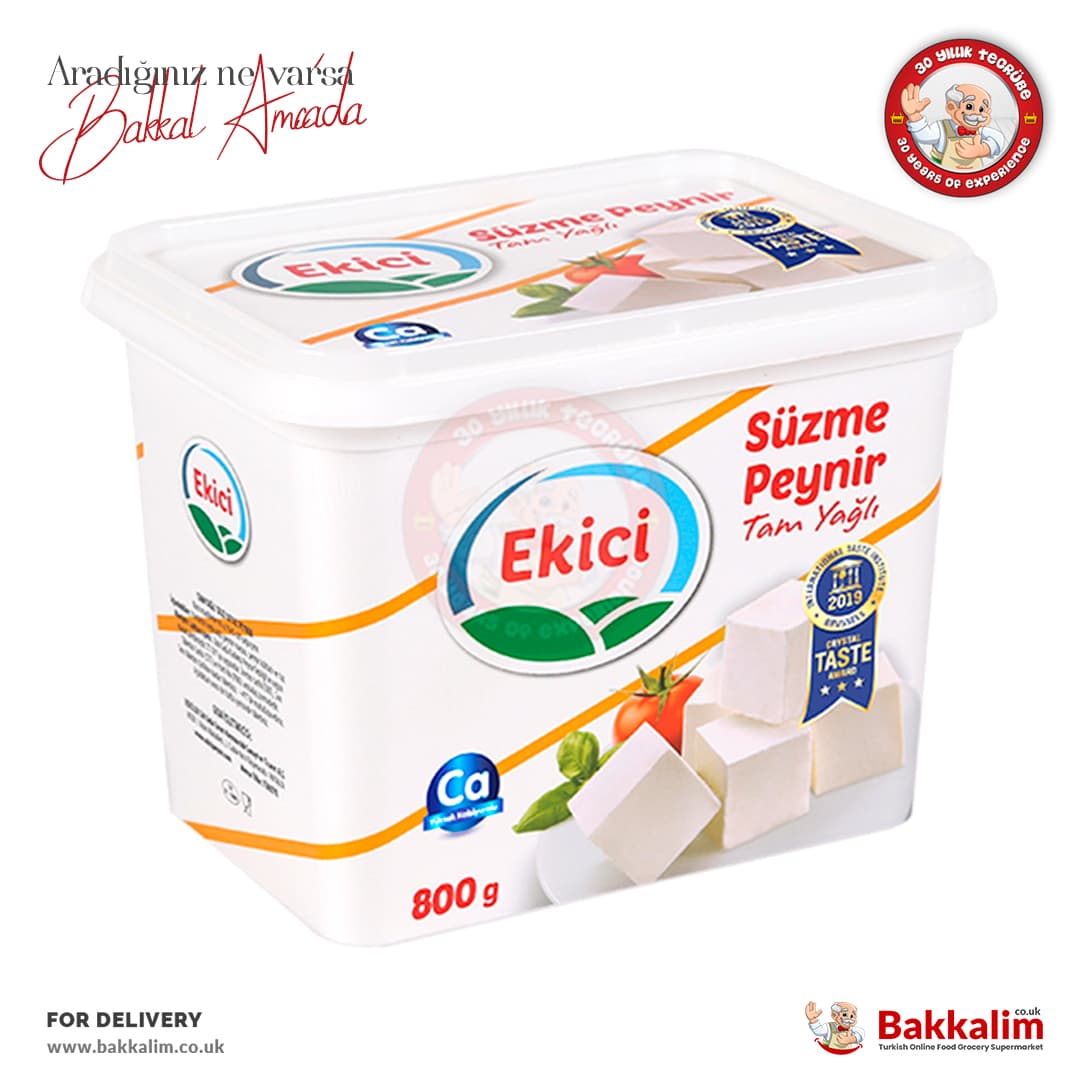 Ekici Strained Cheese Full Fat 800 G