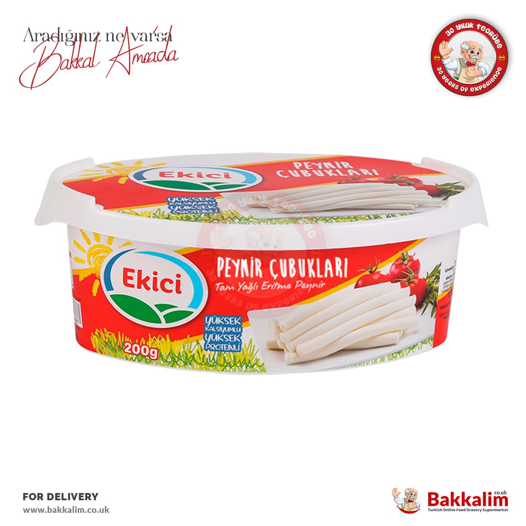 Ekici Cheese Sticks Full Fat Cheese 200 G