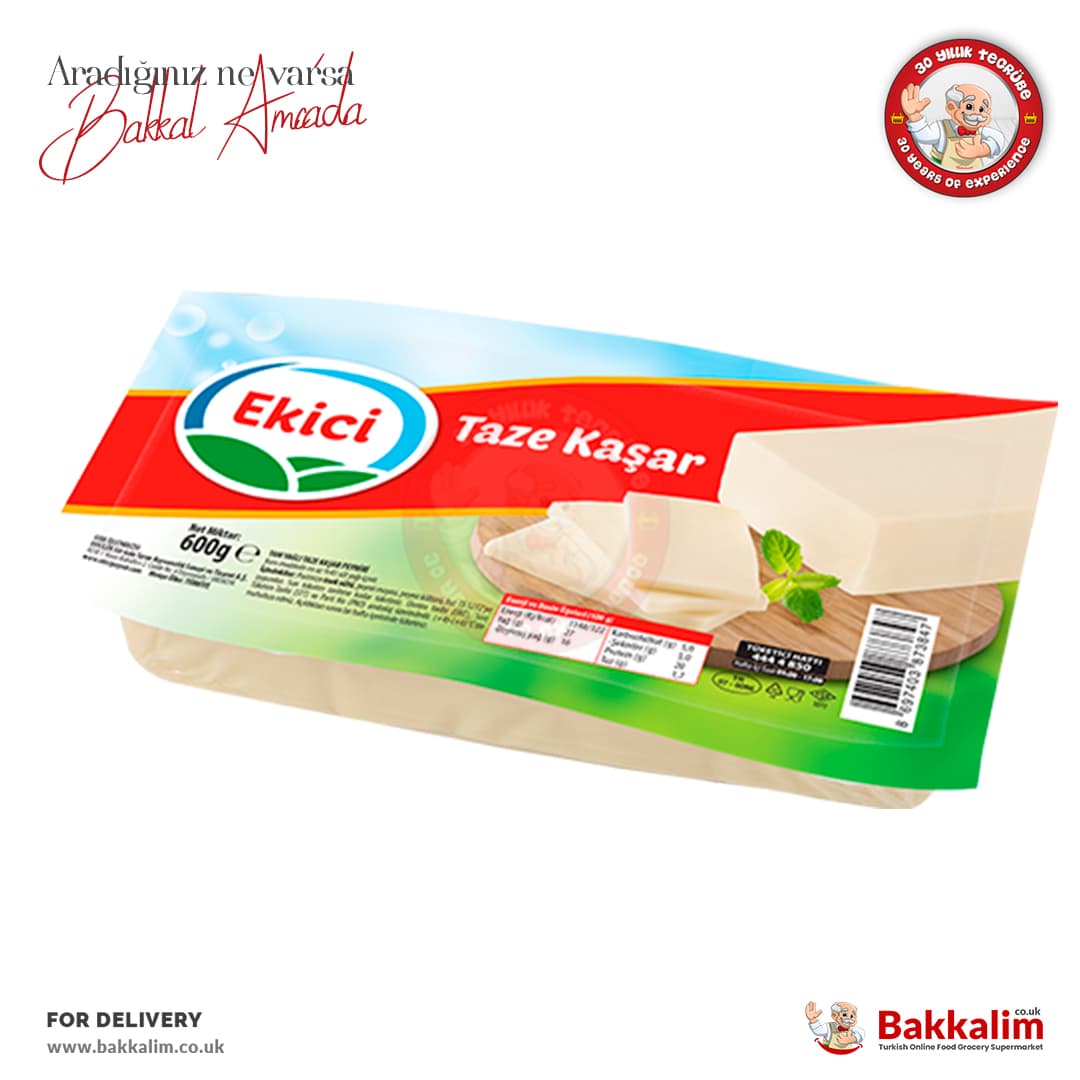 Ekici Fresh Kashkaval Cheese 600 G