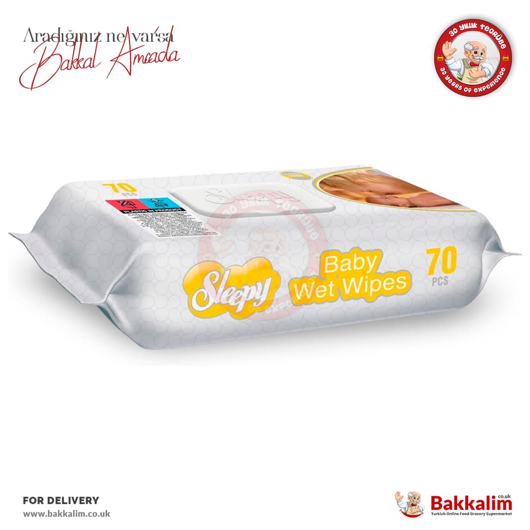 Sleepy Baby Wet Wipes 70 Pcs