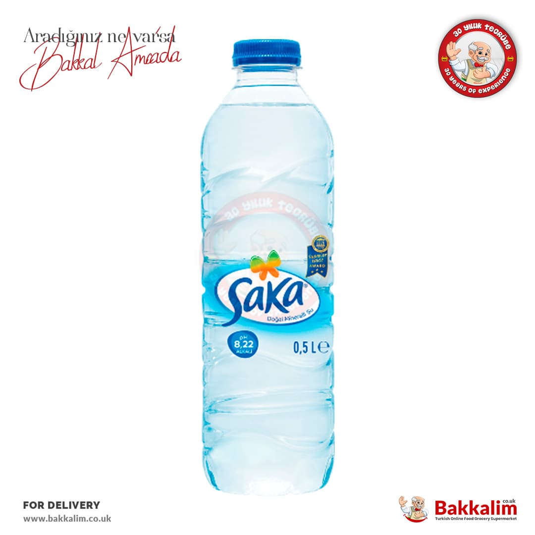 Saka PH 8,22 Natural Mineral Water 500 ml