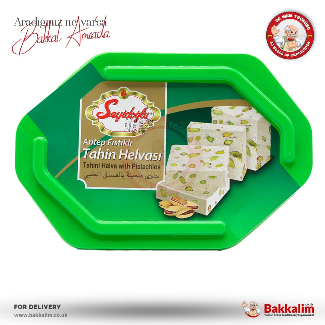 Seyidoglu Tahini Halva with Pistachio 600 G