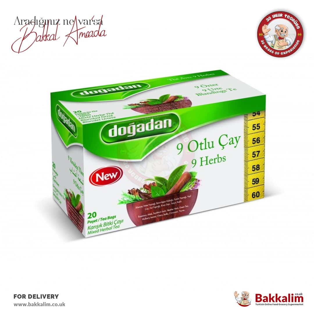 Dogadan 9 Herbs Mixed Herbal Tea 20 Bags