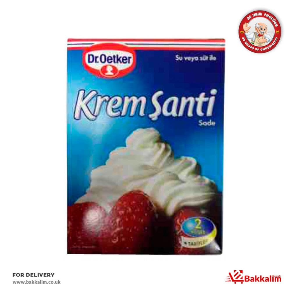 Dr. Oetker 2 Bags 150 Gr Plain Whipped Cream