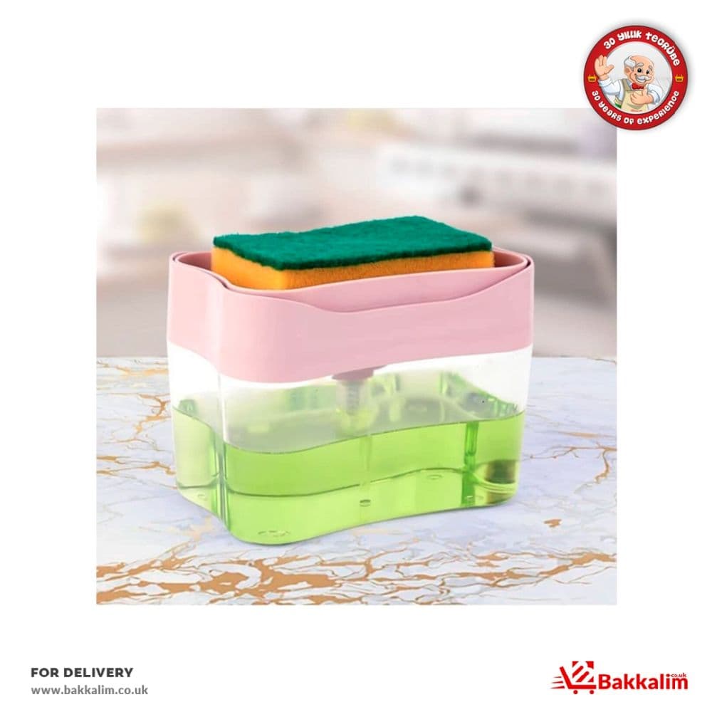 Indecor Practical Sponge Holder With Detergent Tank