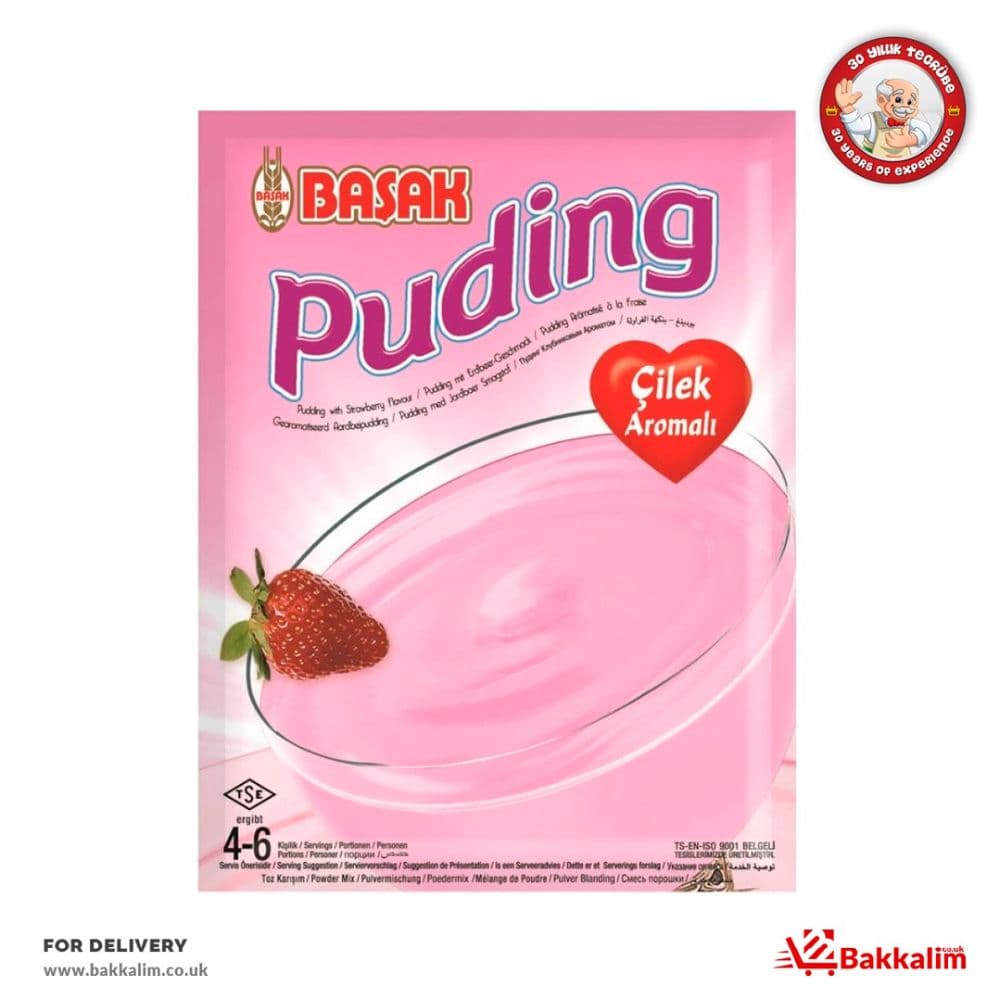 Basak 4-6 Portion Strawberry Pudding
