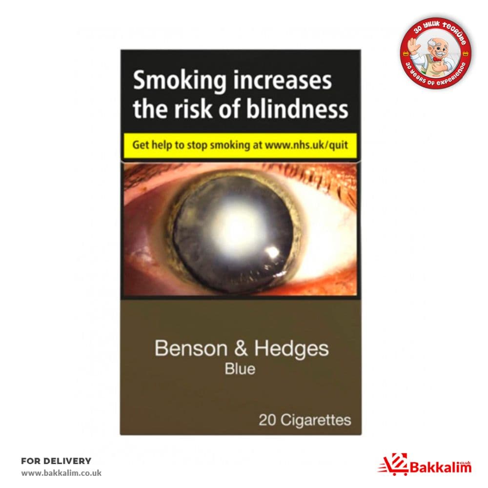 Benson And Hedges Blue 20 Cigarettes