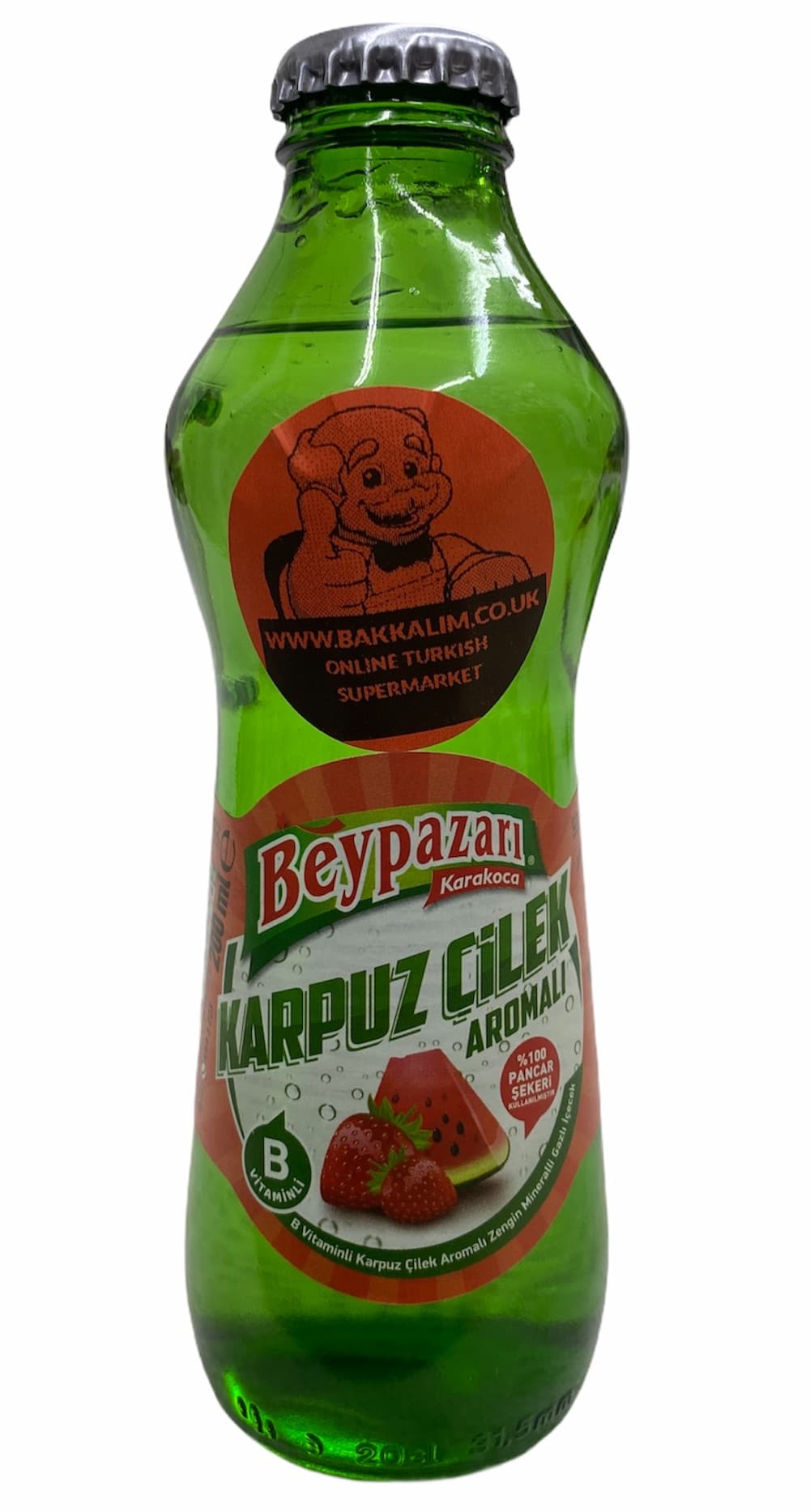 Beypazarı 200 Ml Strawberry Watermelon Mineral Water