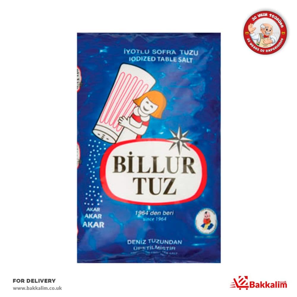 Billur 1500 Gr Salt Produced From Sea Salt