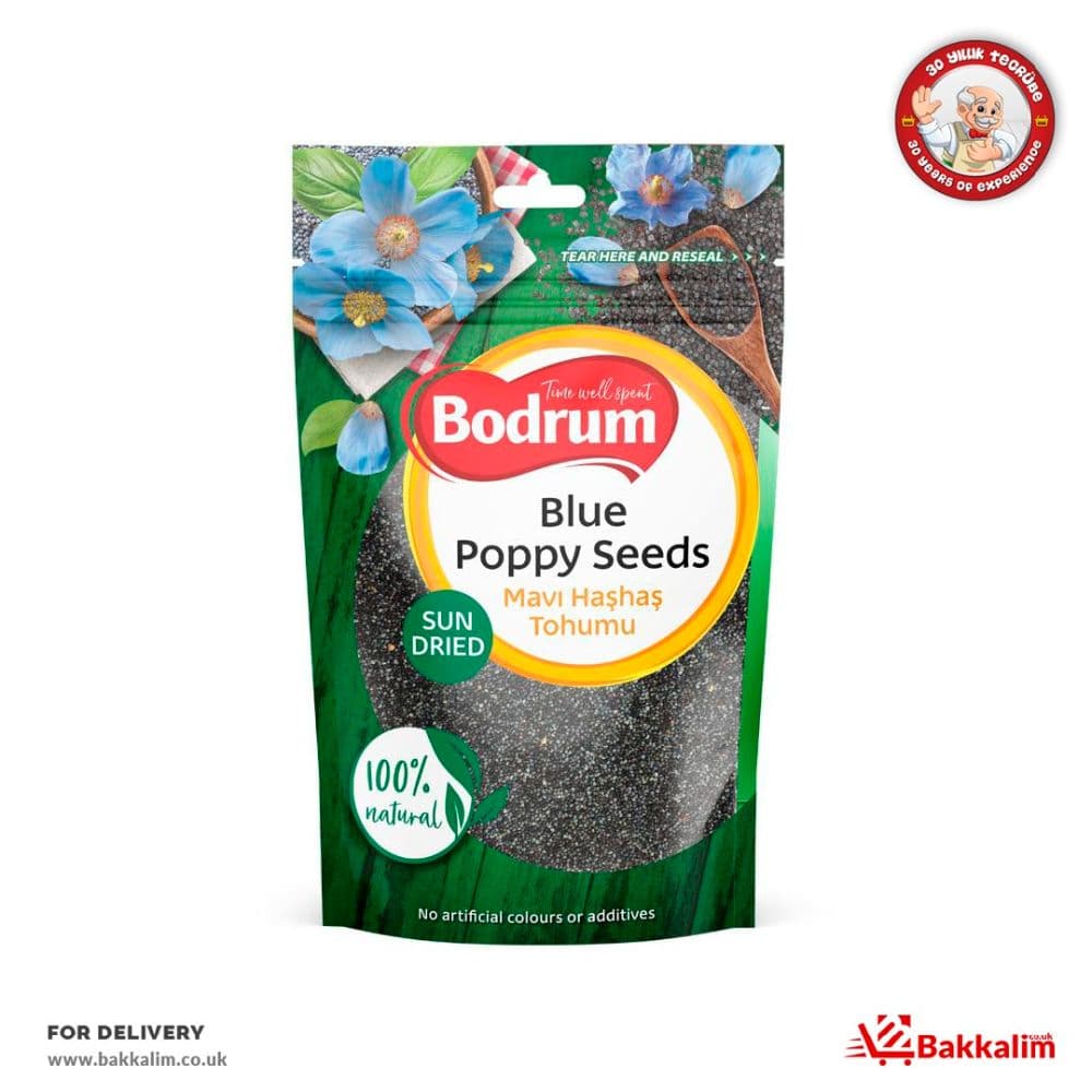 Bodrum 100 Gr Blue Poppy Seeds