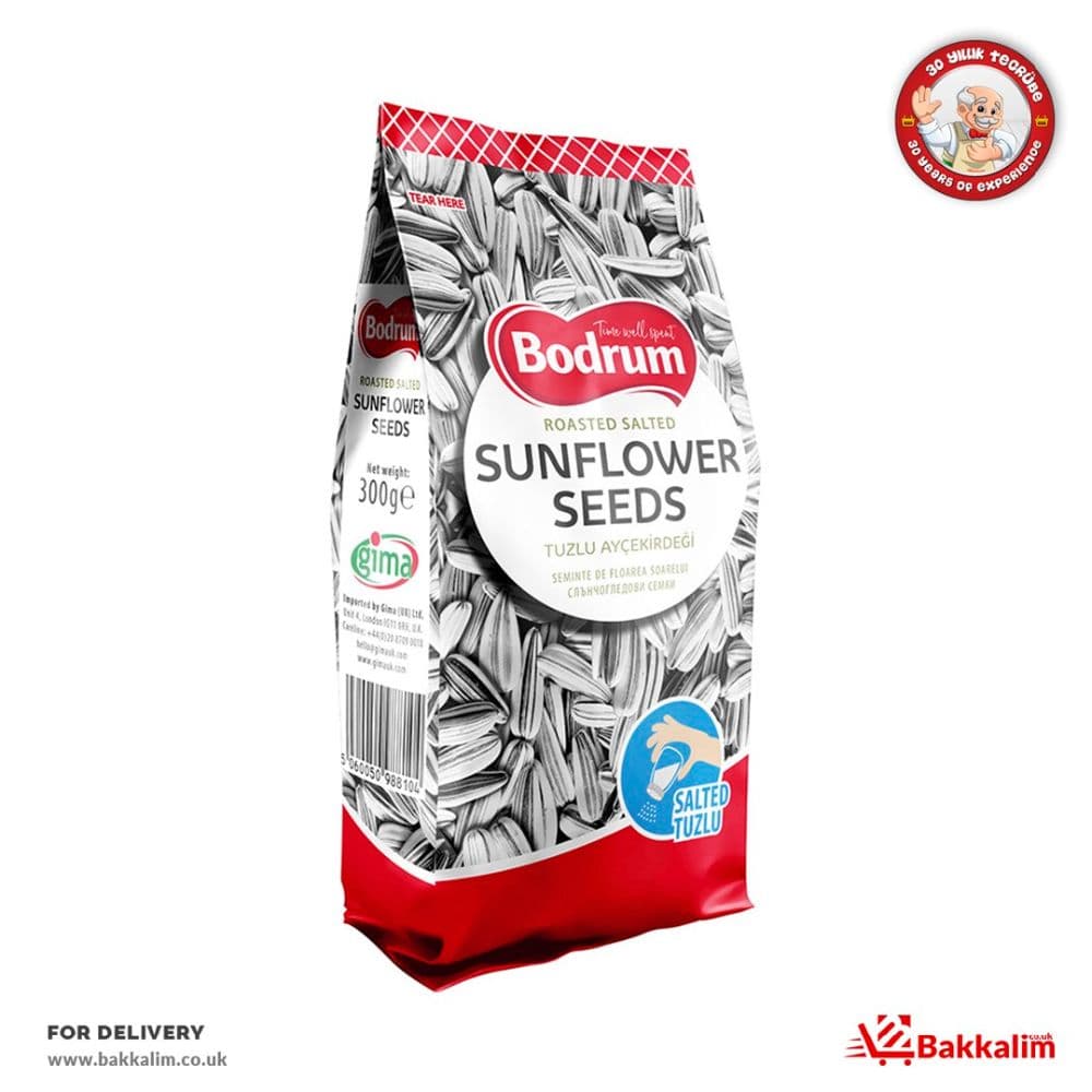 Bodrum 250 Gr Roasted Salted Sunflower Seeds