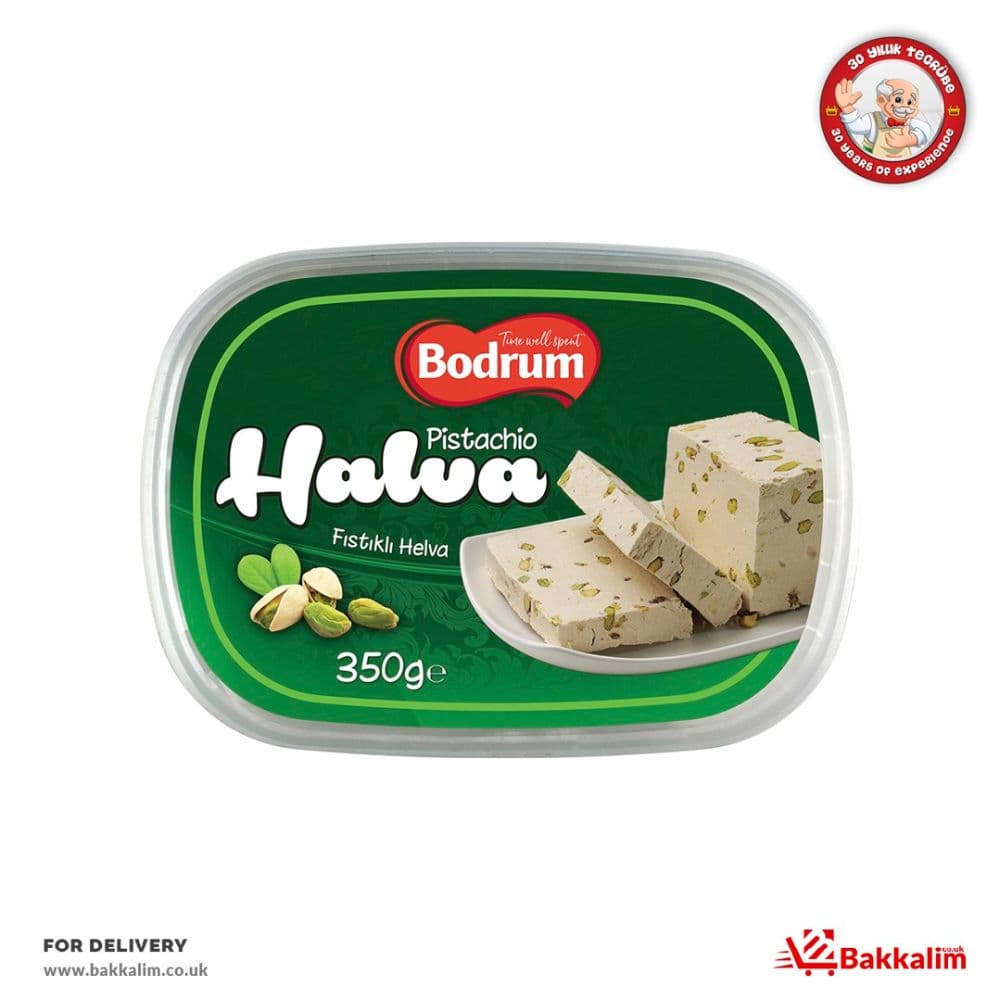 Bodrum 350 G Tahini Halva With Pistachio